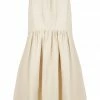 Shona Joy SIERRA FIT AND FLARE MIDI SKIRT - CREAM