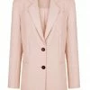 Shona Joy IVY OVERSIZED TAILORED BLAZER - ROSE DUST TOPS