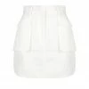 Shona Joy MATILDA LINEN UTILITY MINI SKIRT - IVORY SKIRTS