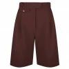 Shona Joy IVY HIGH WAISTED TAILORED SHORT - CHOCOLATE SHORTS & PANTS