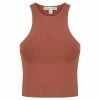 Shona Joy BASIC RACER BACK TOP - CLAY TOPS