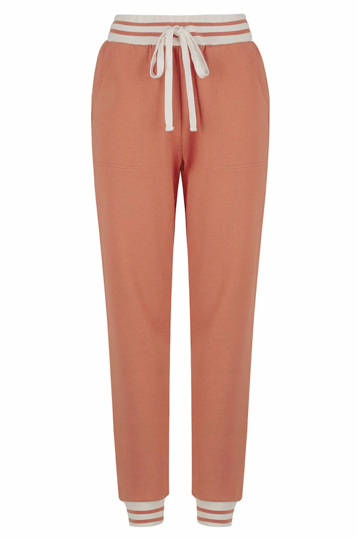 Shona Joy KNITWEAR SJ SWEAT PANT - RHUBARB