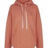 Shona Joy SJ LOGO CURVED HEM HOODIE - RHUBARB TOPS