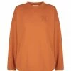 Shona Joy TOPS SJ LOGO CURVED HEM JUMPER - TURMERIC