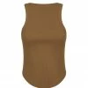 Shona Joy TOPS SJ RIB TANK - CUMIN