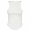 Shona Joy SJ RIB TANK - IVORY TOPS