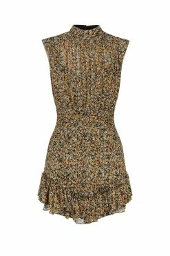 Shona Joy DRESSES PALOMA SLEEVELESS RUCHED MINI DRESS