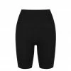 Shona Joy SJ RIB BIKE SHORT - BLACK KNITWEAR