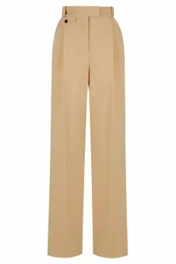 Shona Joy SHORTS & PANTS IVY HIGH WAISTED TAILORED PANT - LATTE
