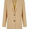 Shona Joy TOPS IVY OVERSIZED TAILORED BLAZER - LATTE