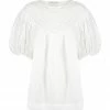 Shona Joy ADRIANA LINEN SHORT SLEEVE BLOUSE - RICE TOPS