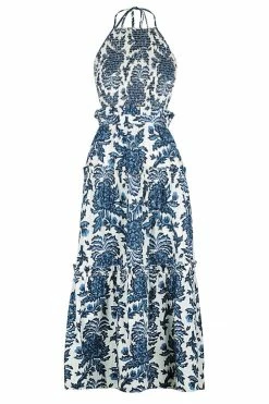 Shona Joy DRESSES DIANA SHIRRED BACKLESS MIDI DRESS