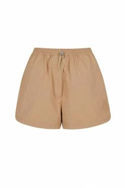 Shona Joy SJ DRAWSTRING SHORT - CAMEL