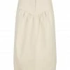 Shona Joy SIERRA PETAL MIDI SKIRT - CREAM SKIRTS