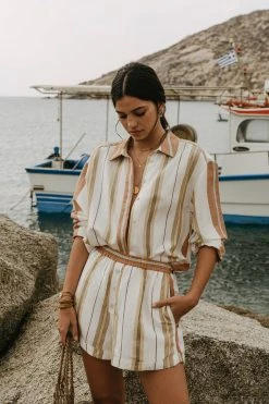 Shona Joy SHORTS & PANTS SUZANA LINEN SHORT