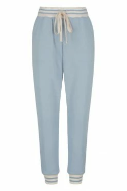 Shona Joy KNITWEAR SJ SWEAT PANT - CHALK BLUE