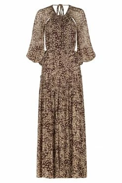 Shona Joy DRESSES VALERIA CUT OUT BACKLESS MIDI DRESS