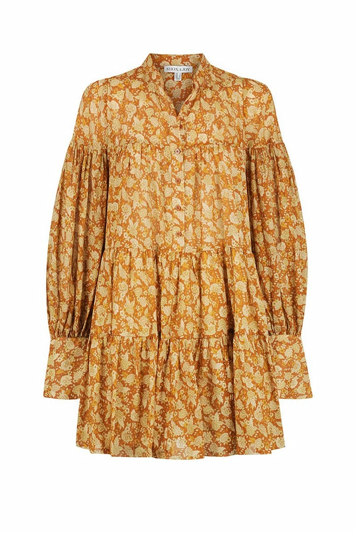 Shona Joy ARIZONA TIERED MINI DRESS