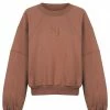 Shona Joy SJ LOGO BATWING SWEATER - CLOVE TOPS