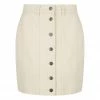 Shona Joy SIERRA PANELLED UTILITY MINI SKIRT - CREAM SKIRTS