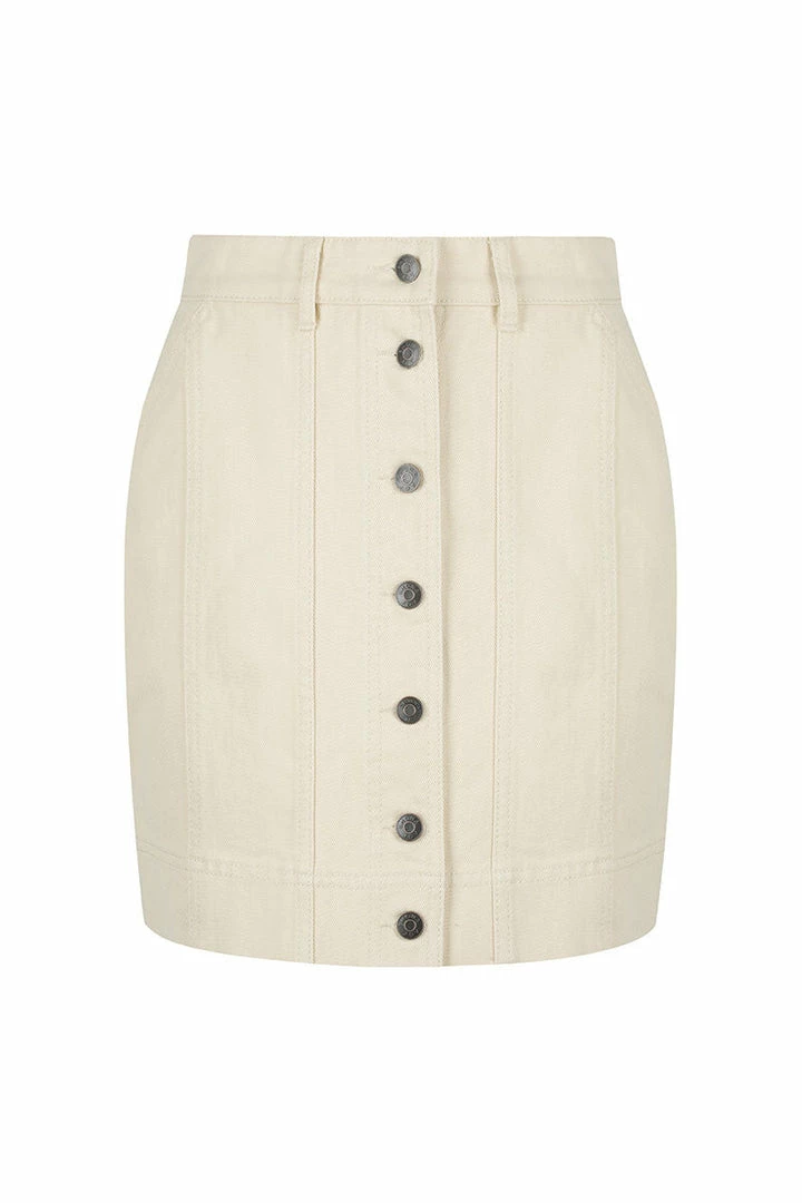 Shona Joy SIERRA PANELLED UTILITY MINI SKIRT - CREAM SKIRTS
