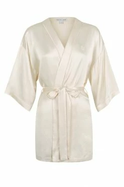 Shona Joy LA LUNE LOUNGE ROBE - CREAM