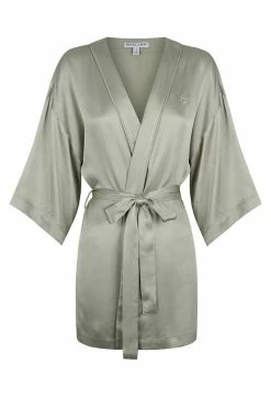 Shona Joy LA LUNE LOUNGE ROBE - SAGE Wedding