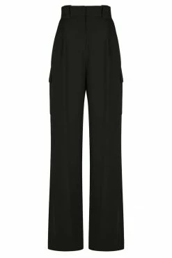 Shona Joy SARA UTILITY RELAXED PANT - BLACK
