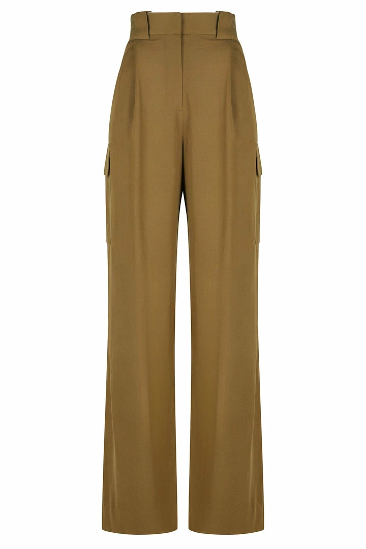 Shona Joy SARA UTILITY RELAXED PANT - TAPENADE