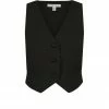 Shona Joy SARA TAILORED FITTED VEST - BLACK